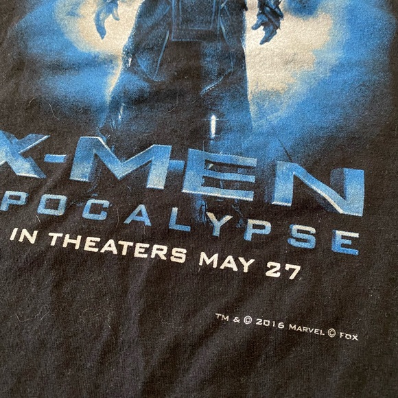 2016 Marvel X-Men Apocalypse Movie Promo Shirt Youth L - Picture 2 of 5